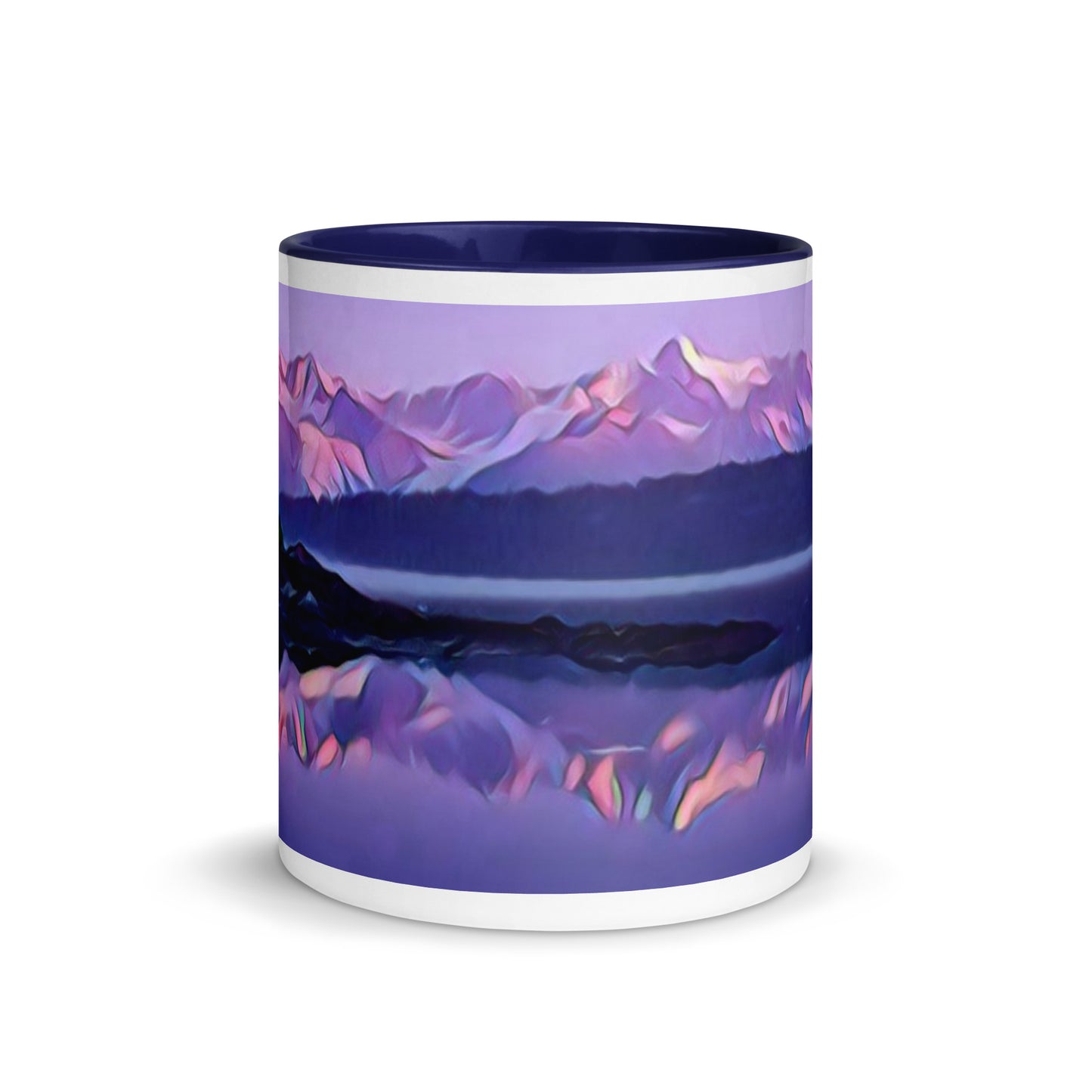 Mug with Color Inside Alpenglow