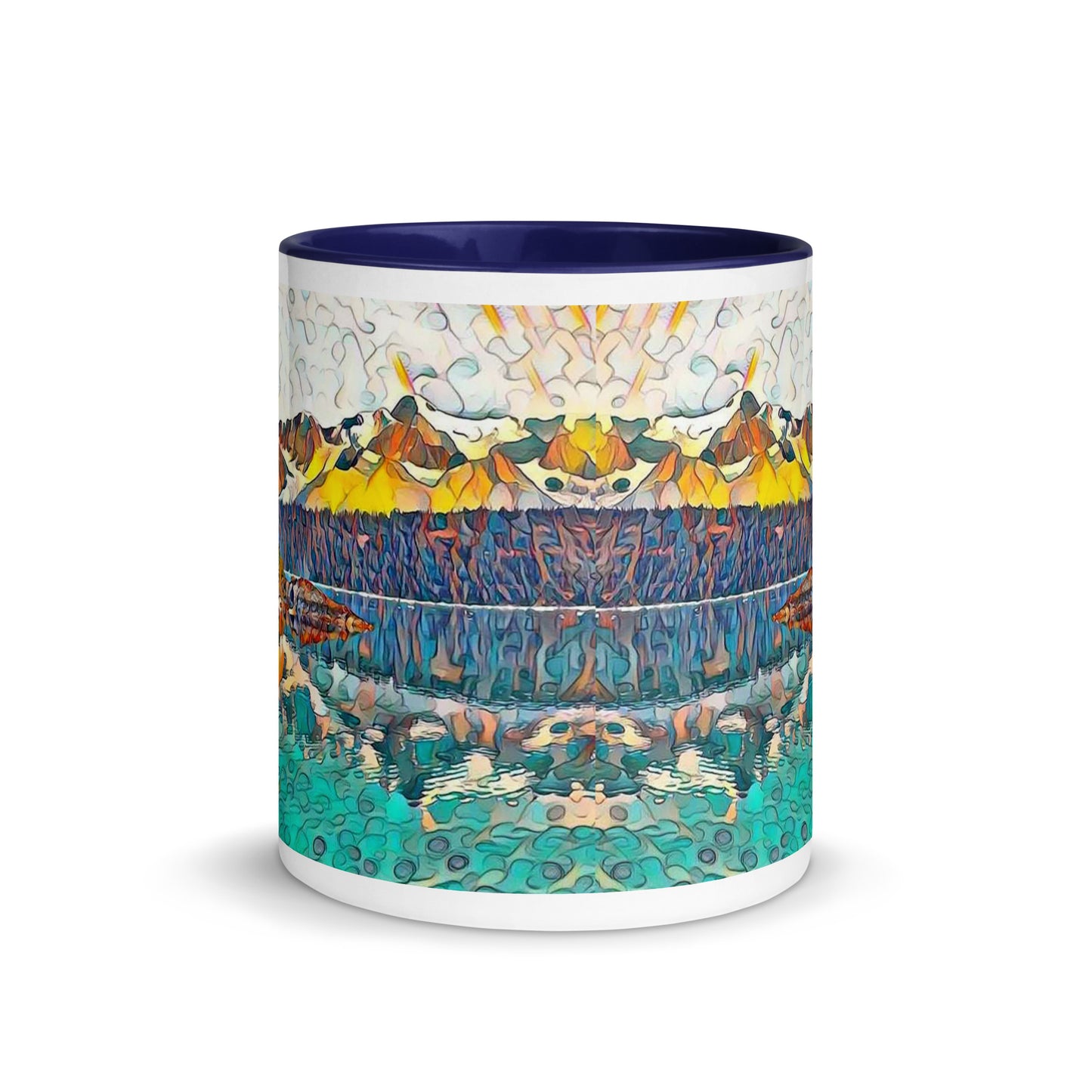 Mug with Color Inside Autumn