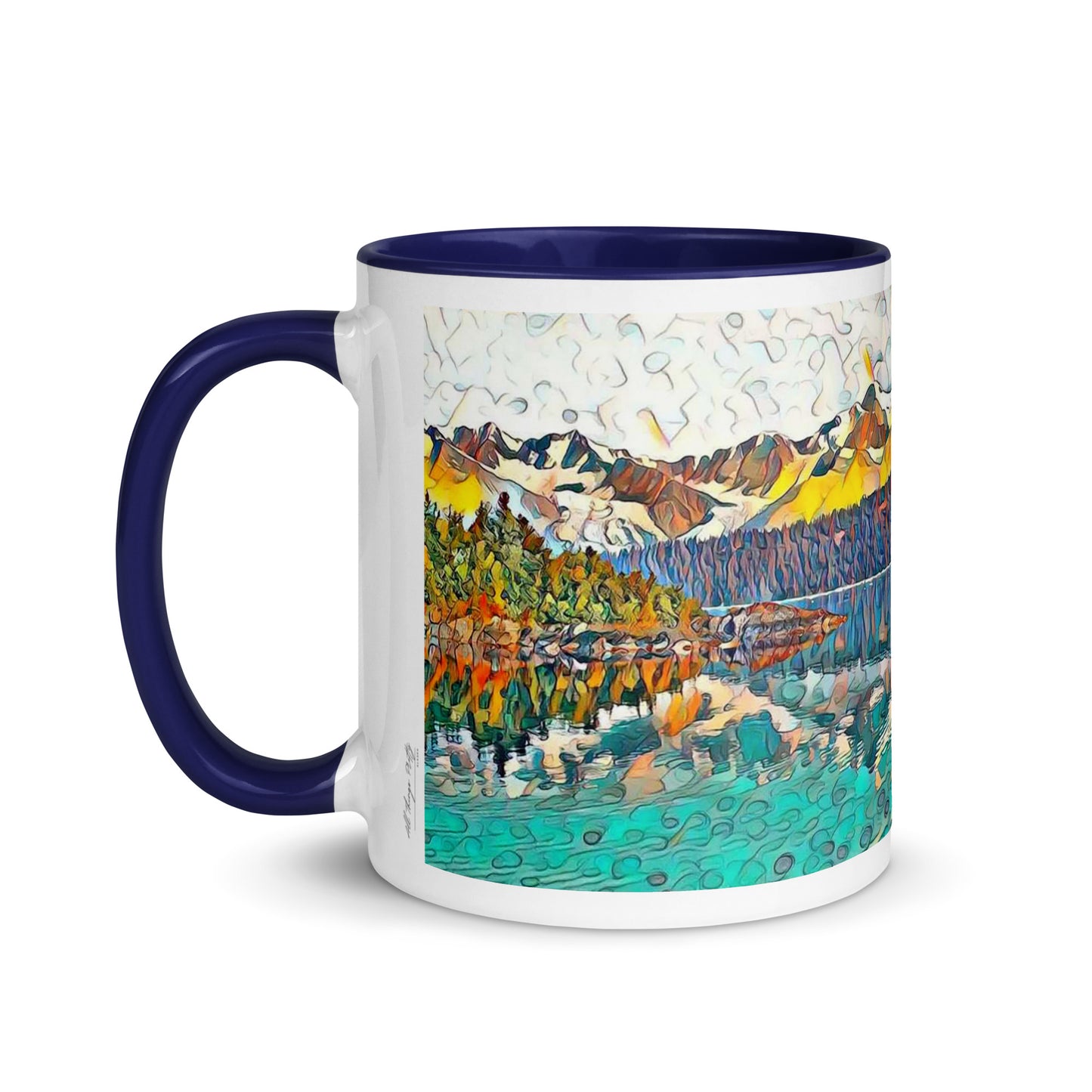 Mug with Color Inside Autumn