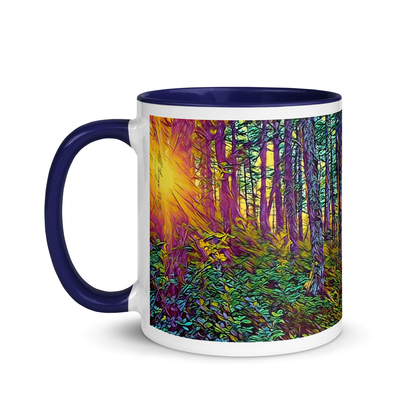 Mug with Color Inside, Crystal Light