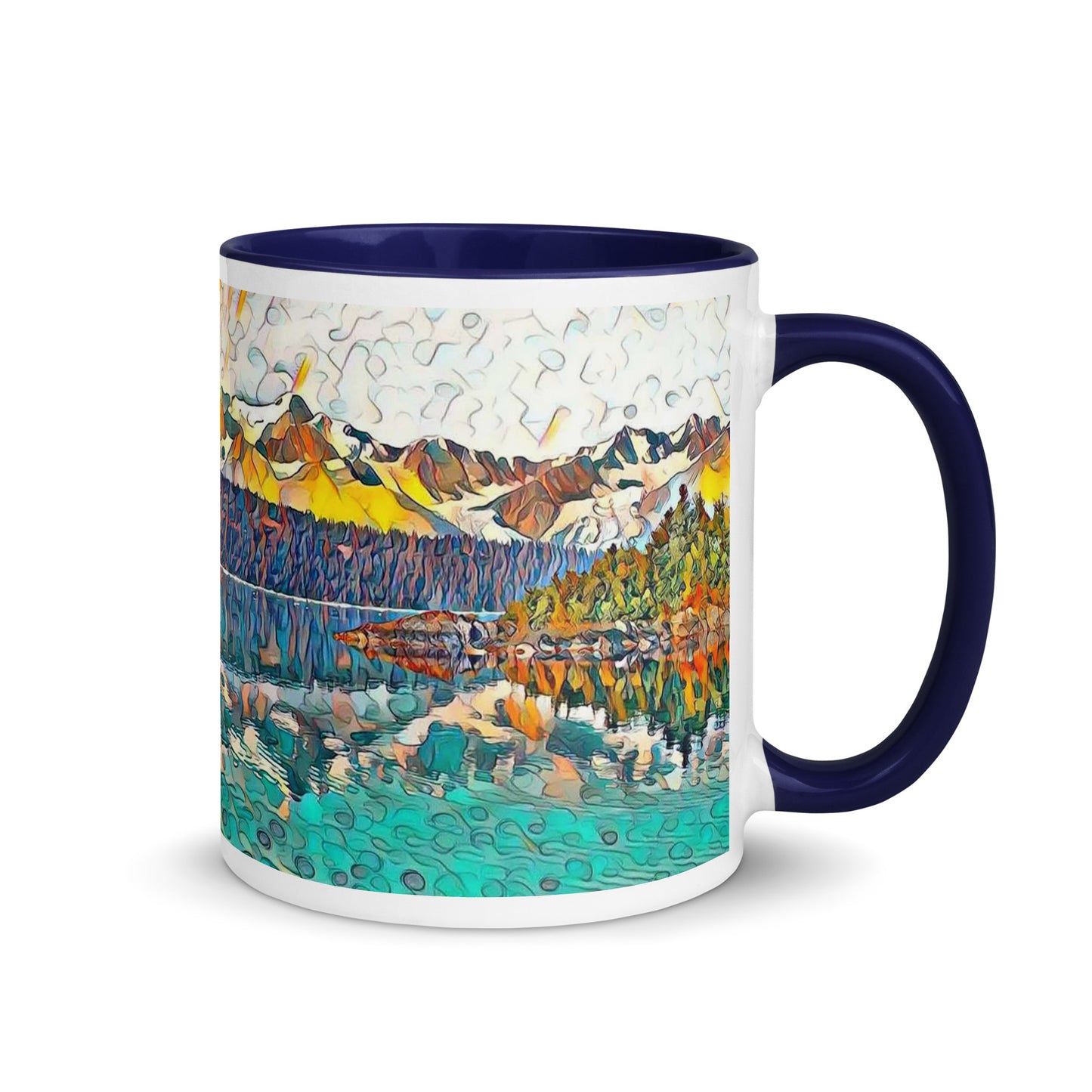 Mug with Color Inside Autumn