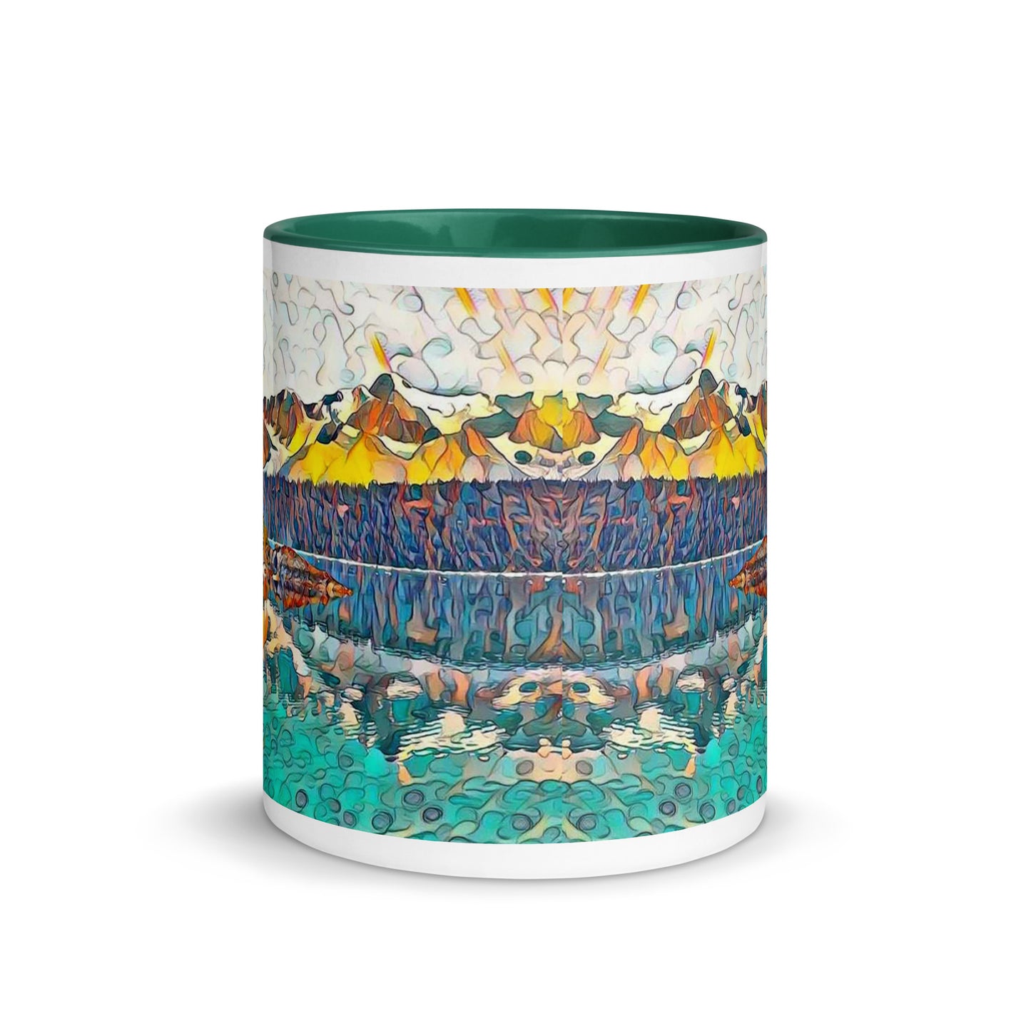 Mug with Color Inside Autumn