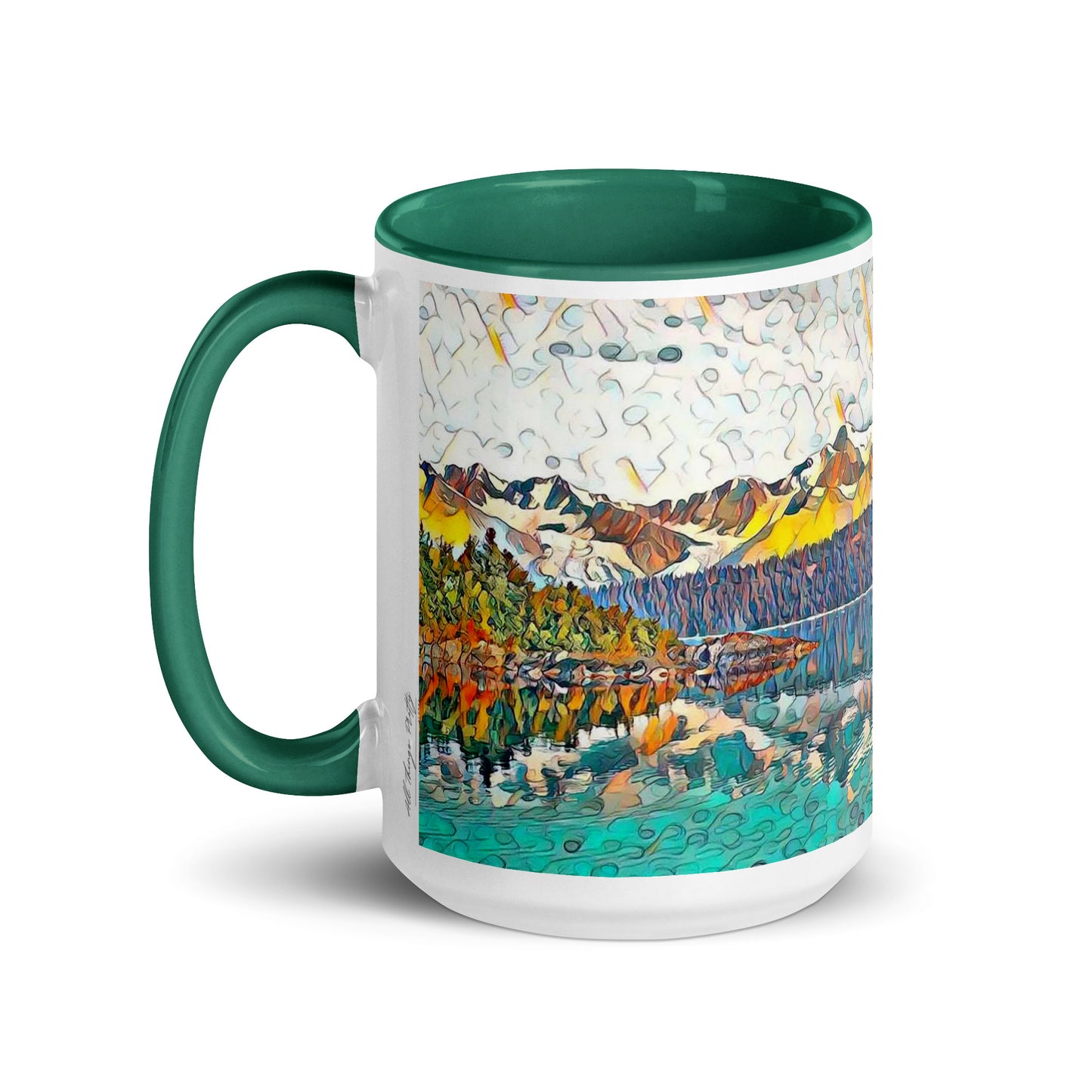 Mug with Color Inside Autumn