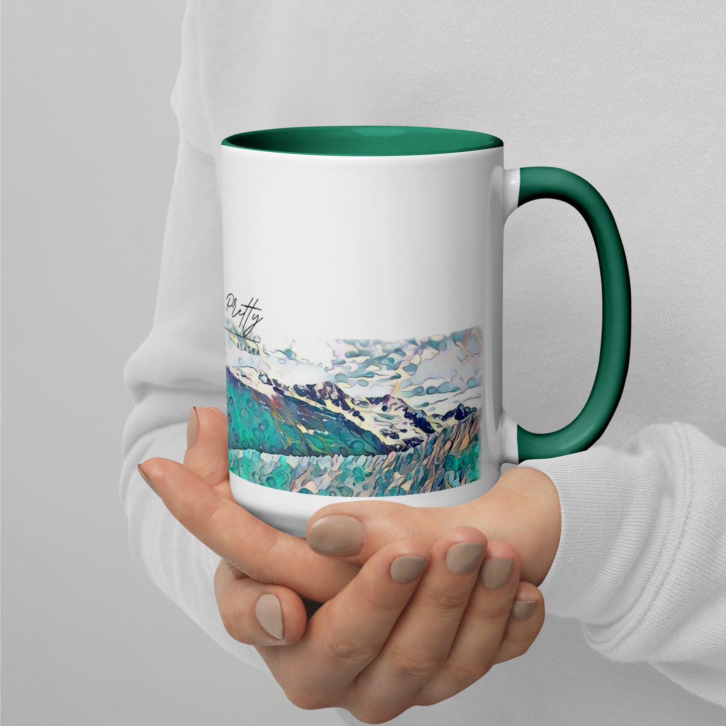 Mug with Color Inside Glacier