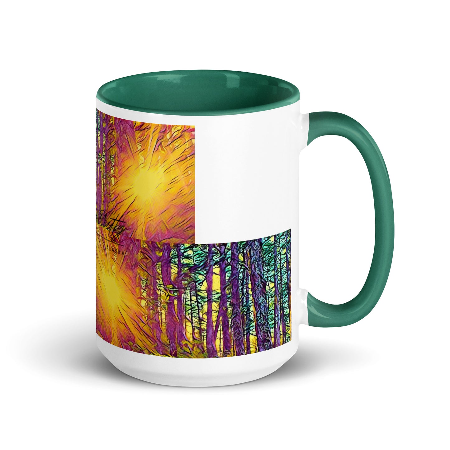 Mug with Color Inside, Crystal Light