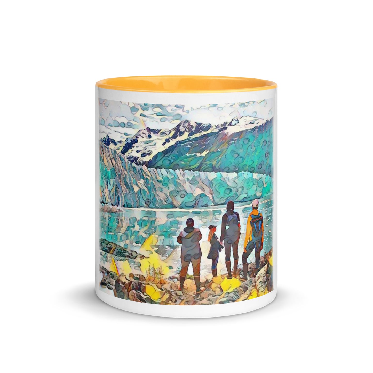 Mug with Color Inside Glacier