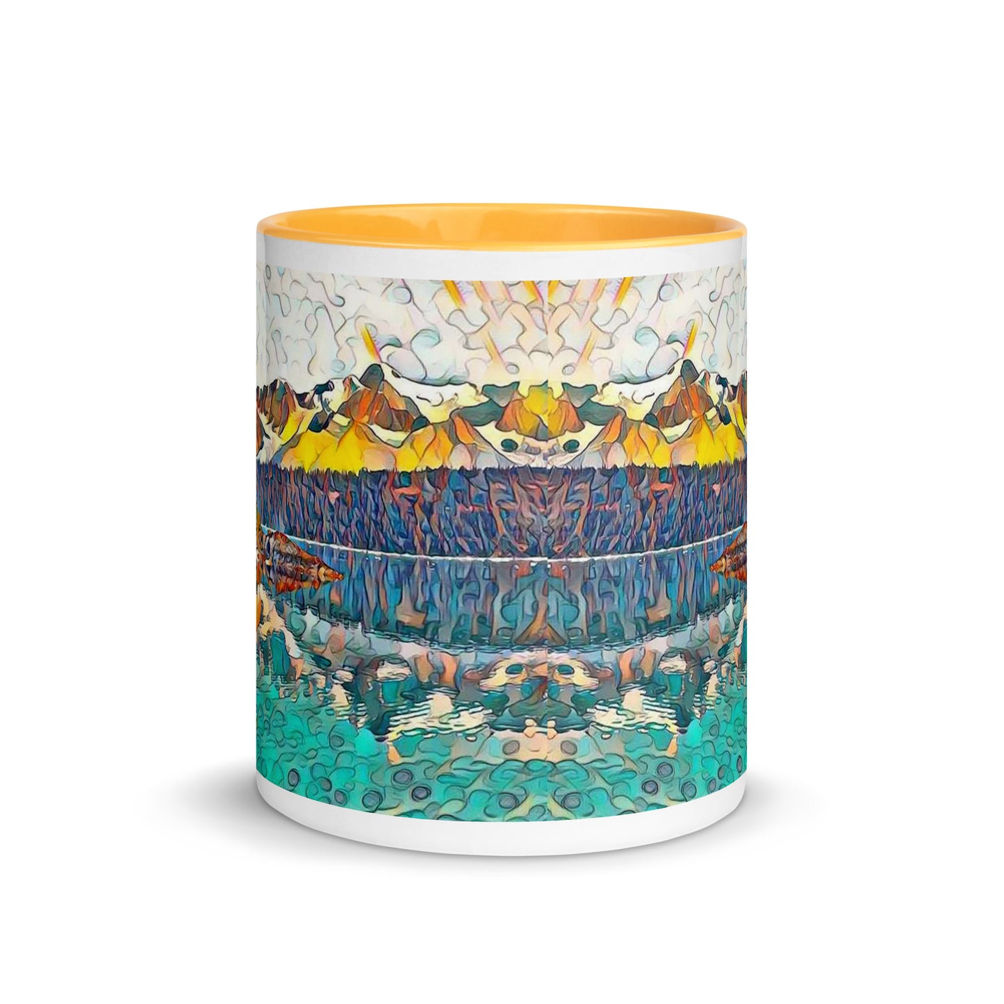 Mug with Color Inside Autumn