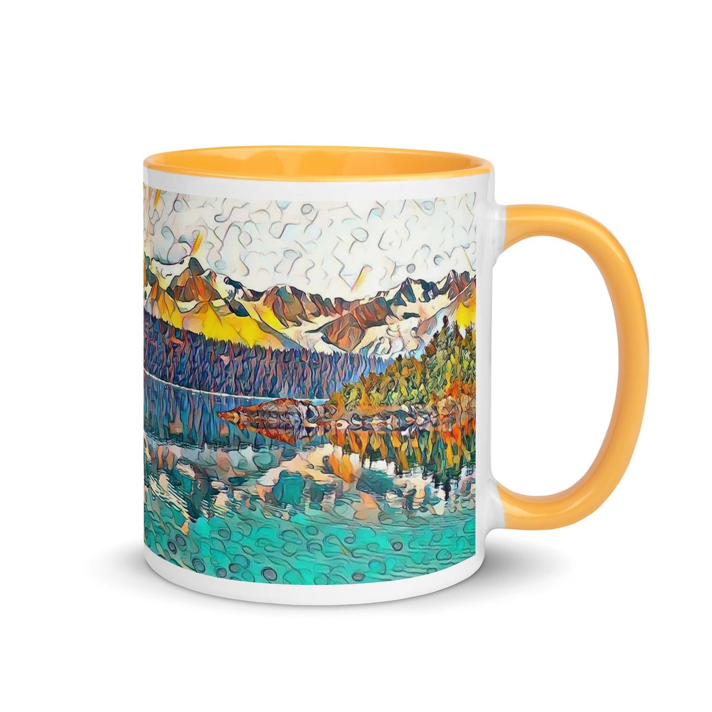 Mug with Color Inside Autumn