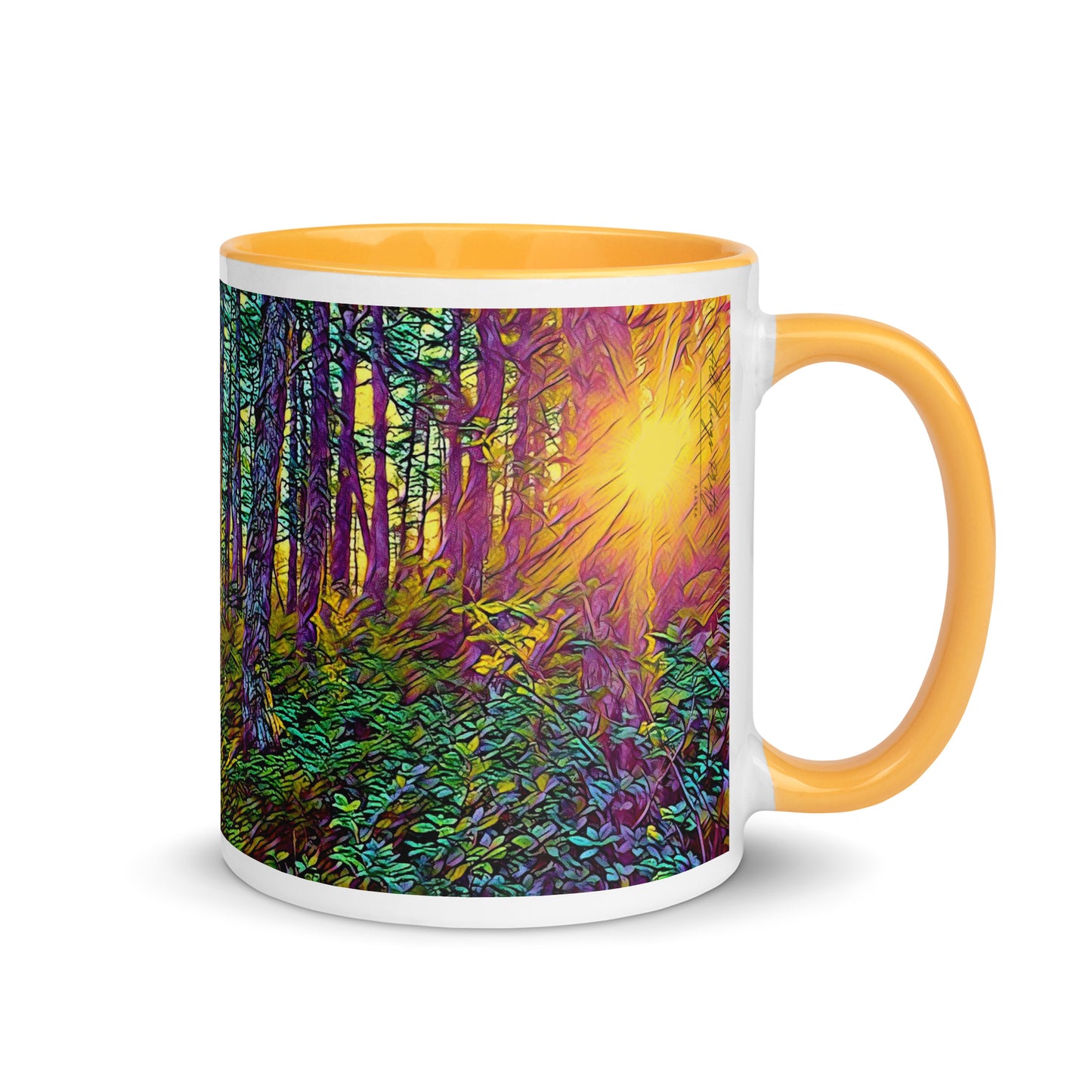 Mug with Color Inside, Crystal Light