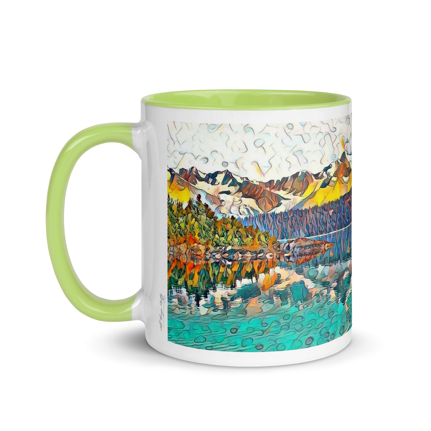 Mug with Color Inside Autumn