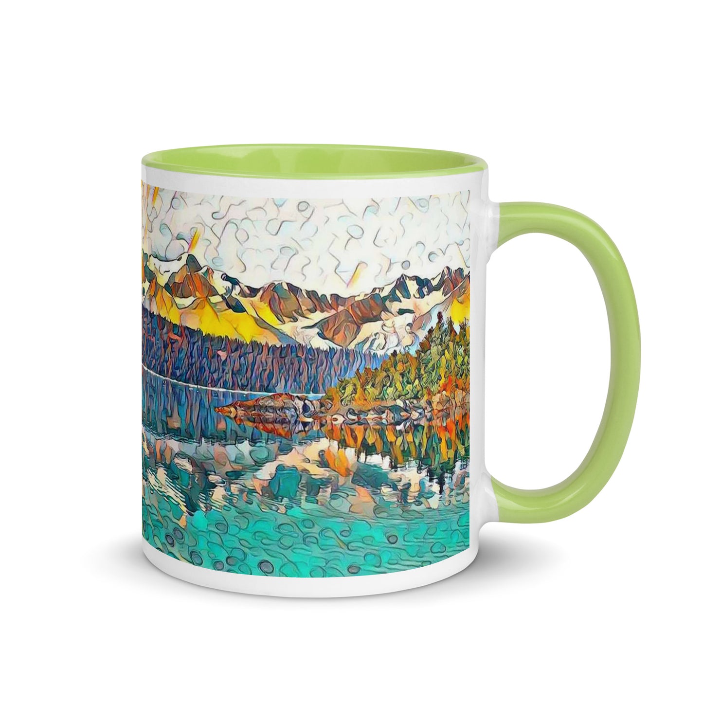 Mug with Color Inside Autumn