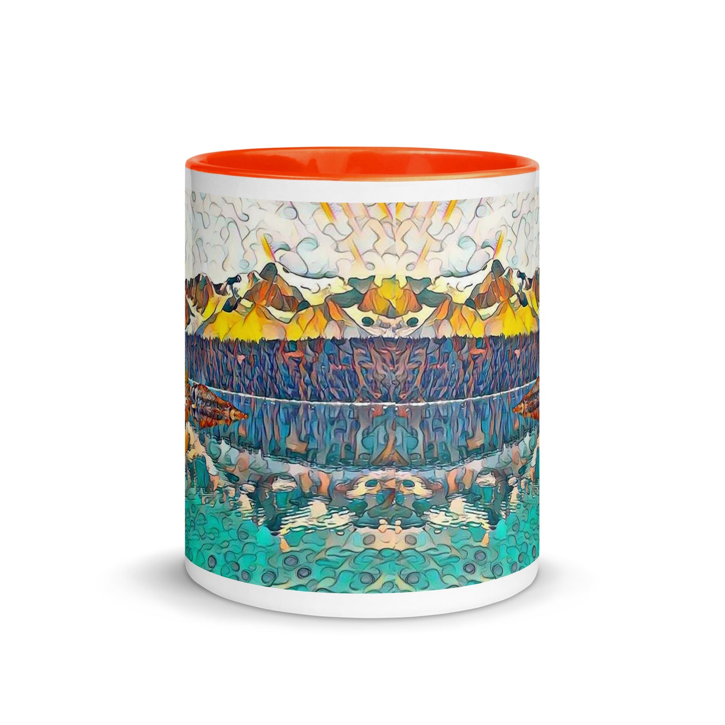 Mug with Color Inside Autumn