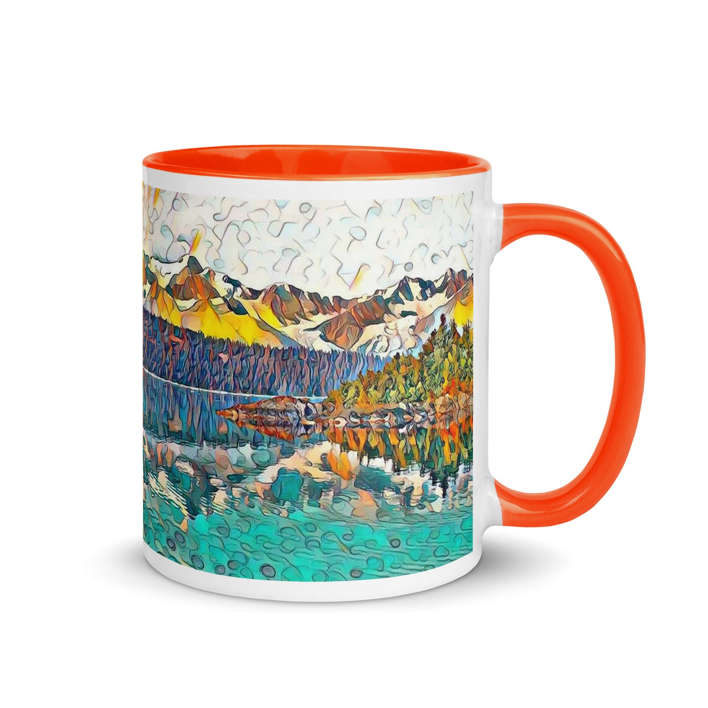 Mug with Color Inside Autumn