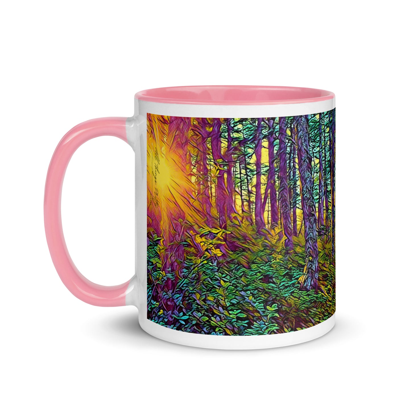 Mug with Color Inside, Crystal Light