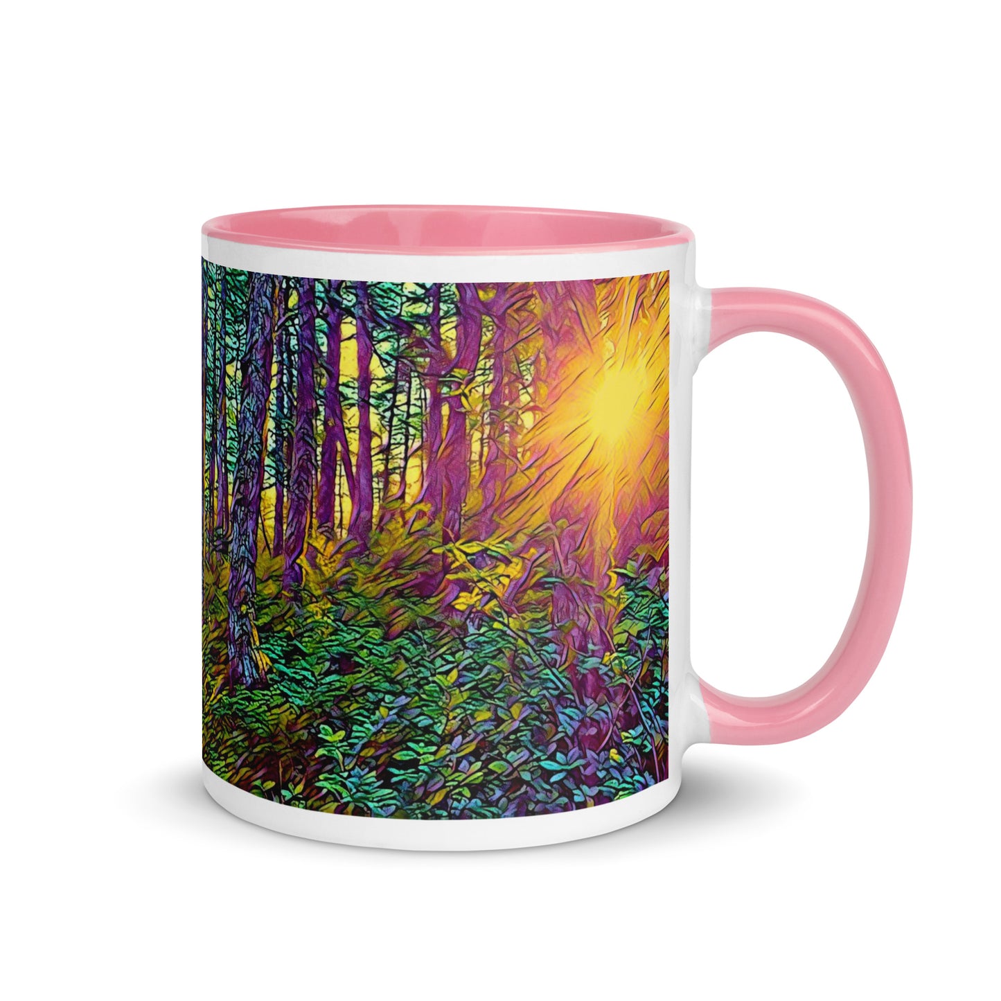 Mug with Color Inside, Crystal Light