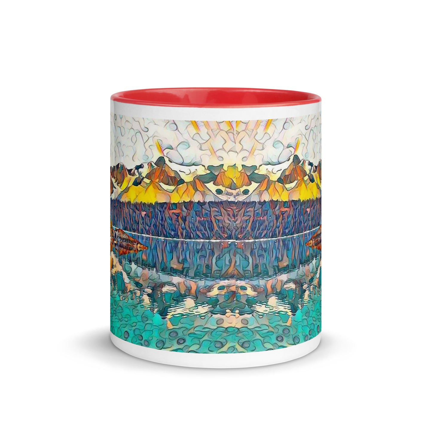 Mug with Color Inside Autumn