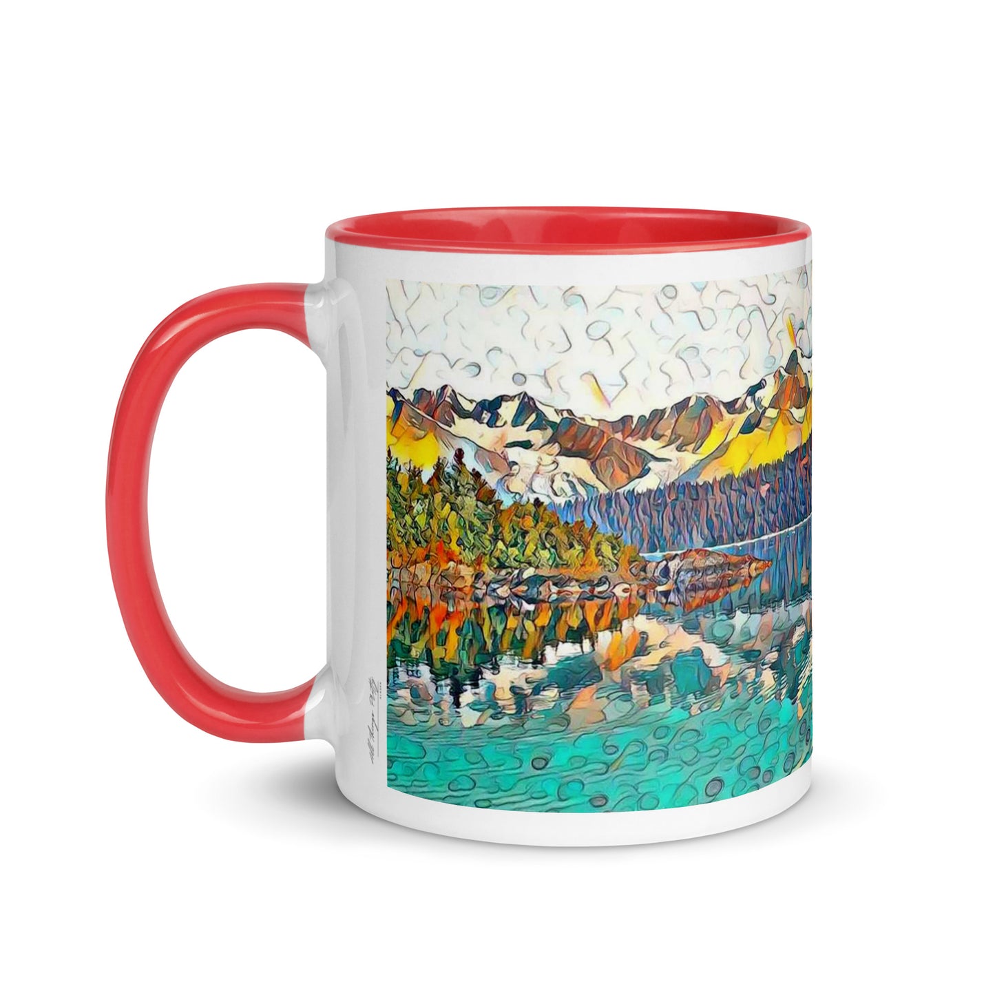 Mug with Color Inside Autumn