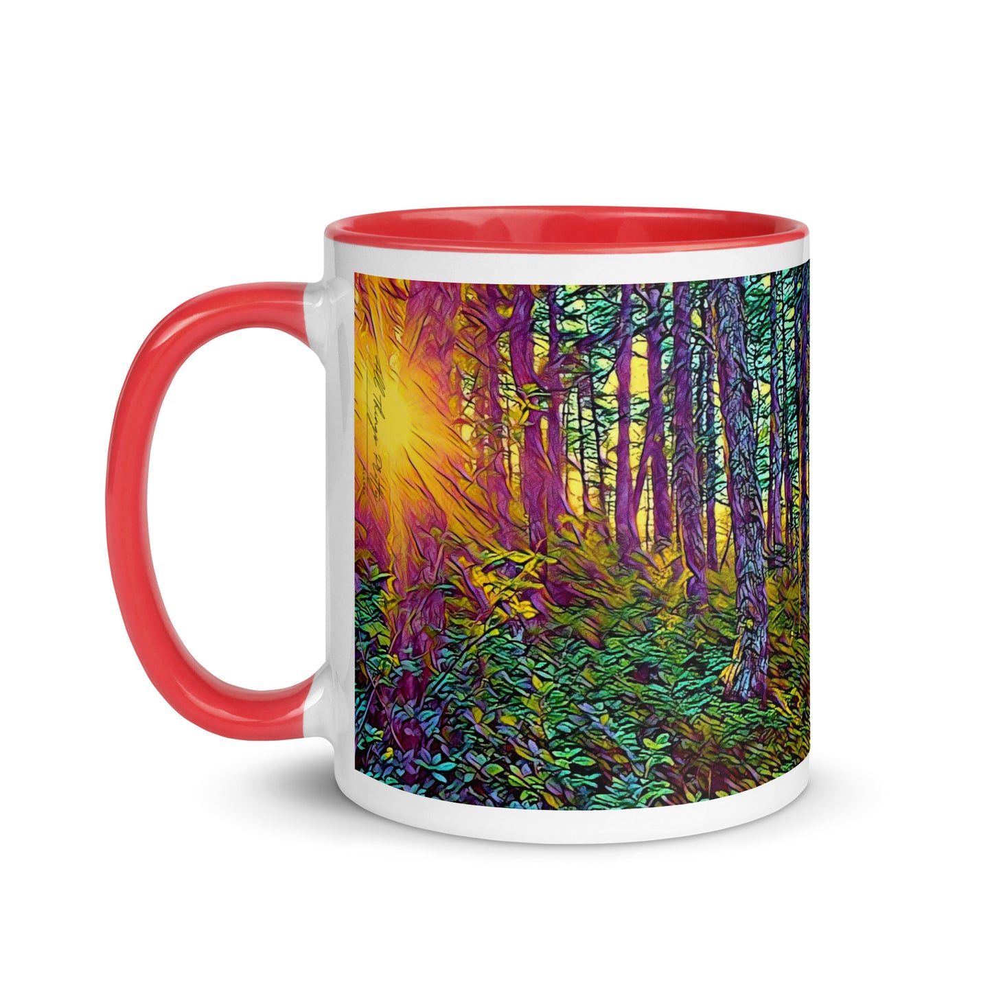 Mug with Color Inside, Crystal Light