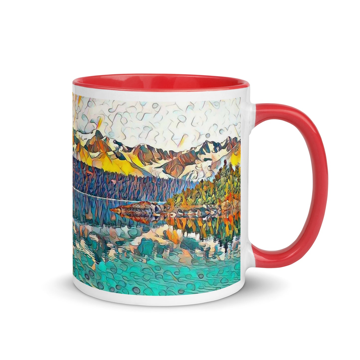 Mug with Color Inside Autumn