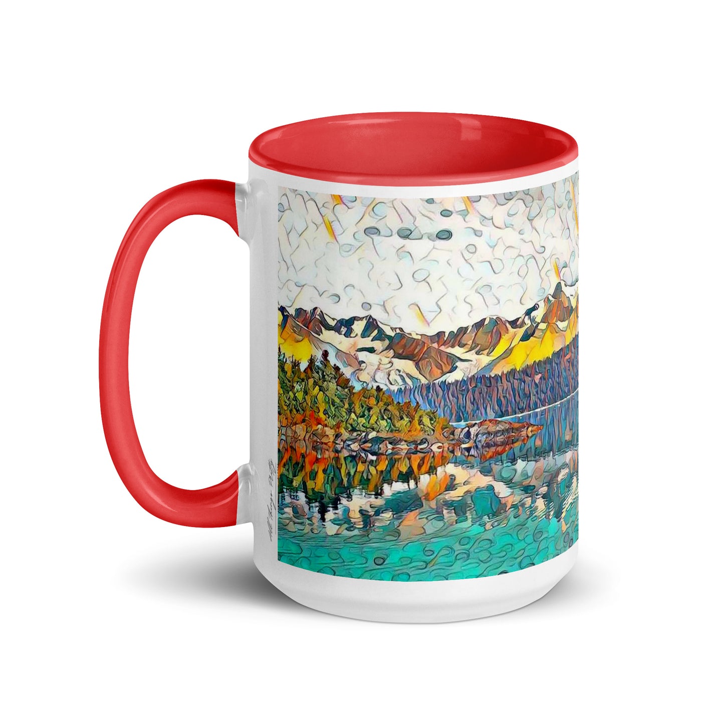 Mug with Color Inside Autumn