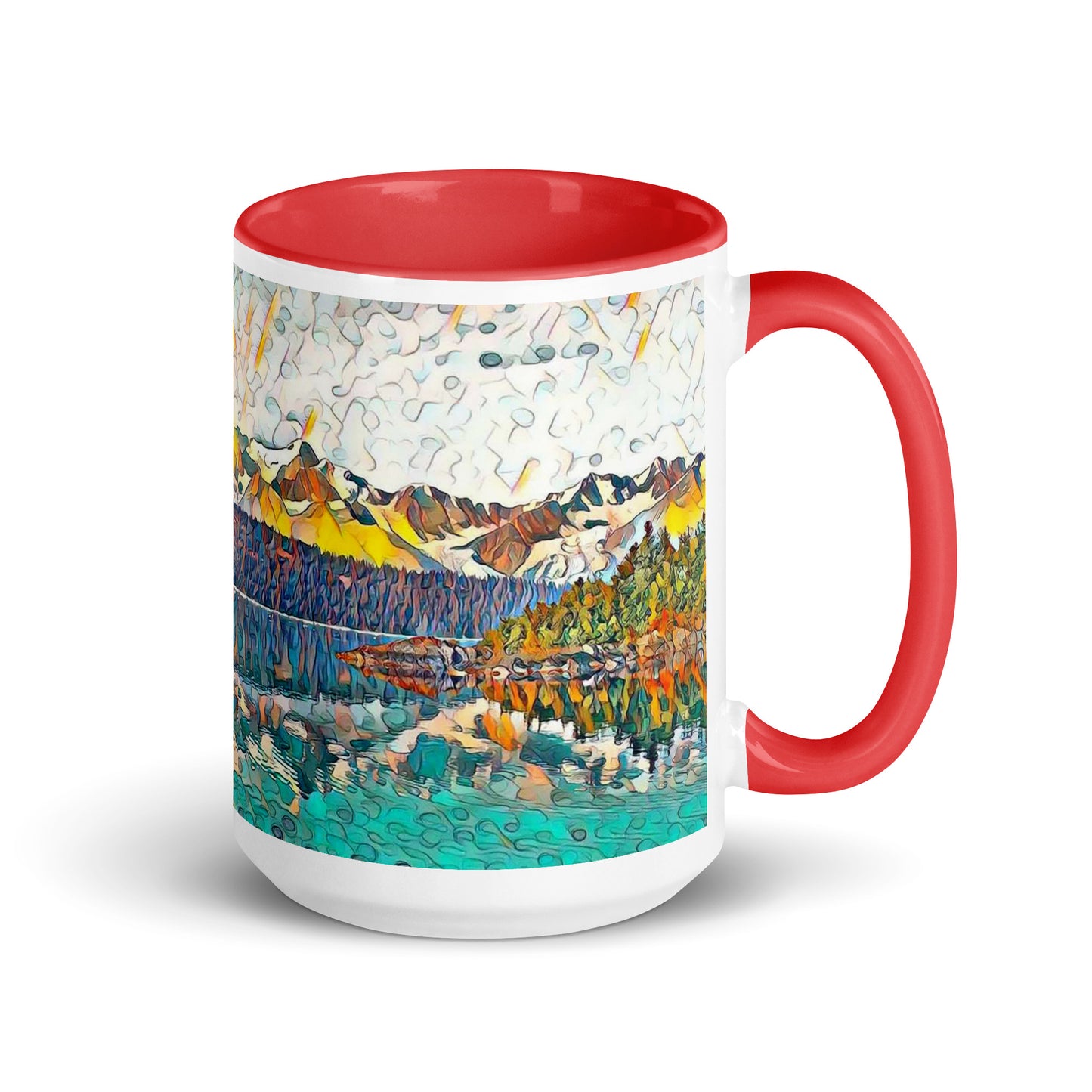 Mug with Color Inside Autumn