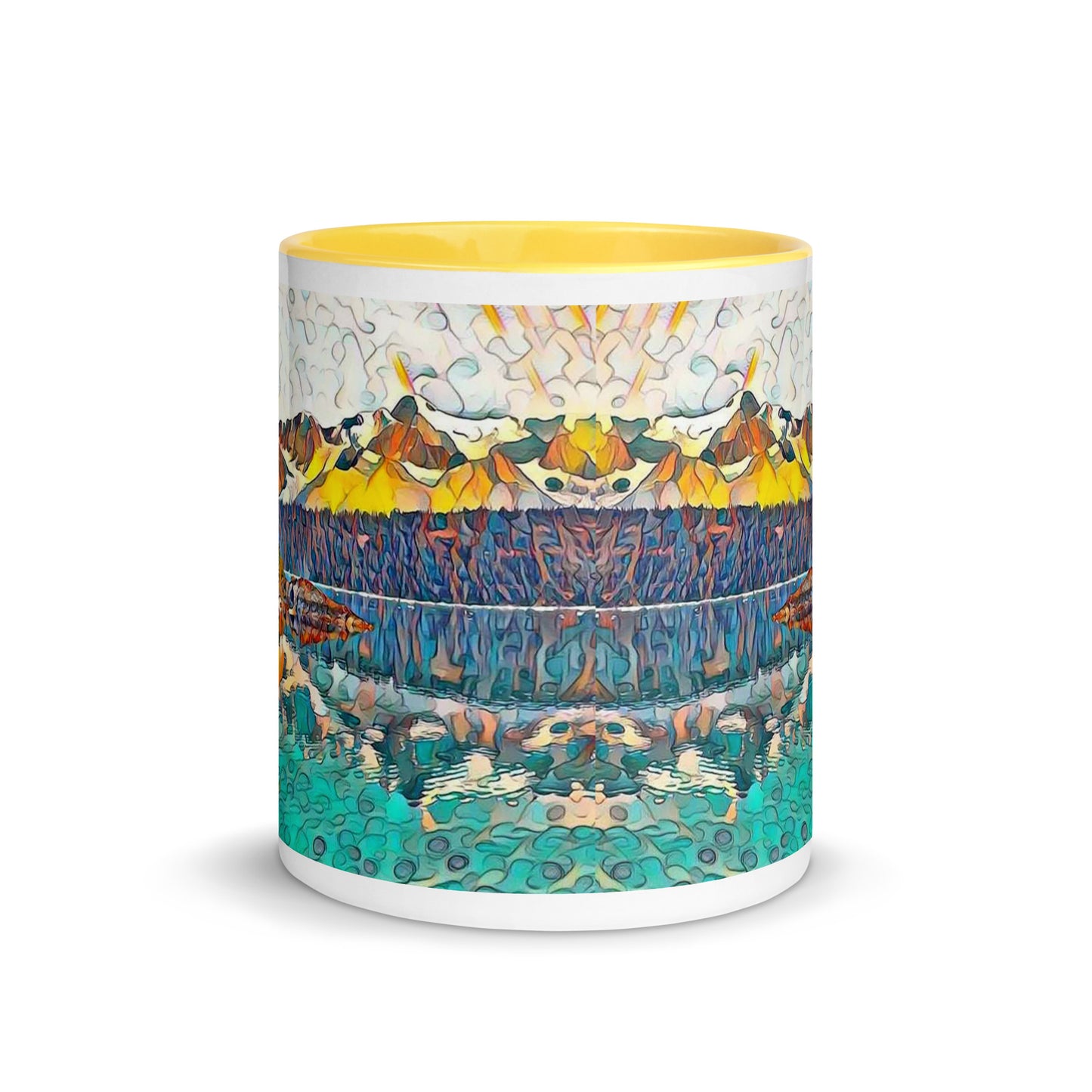 Mug with Color Inside Autumn