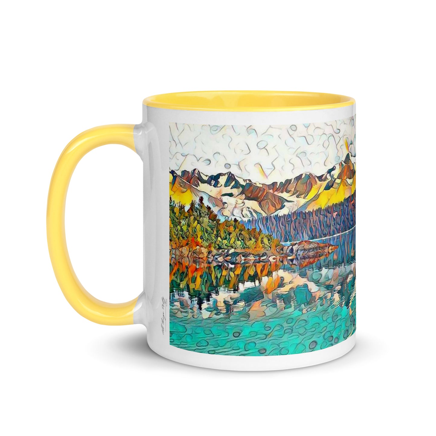 Mug with Color Inside Autumn