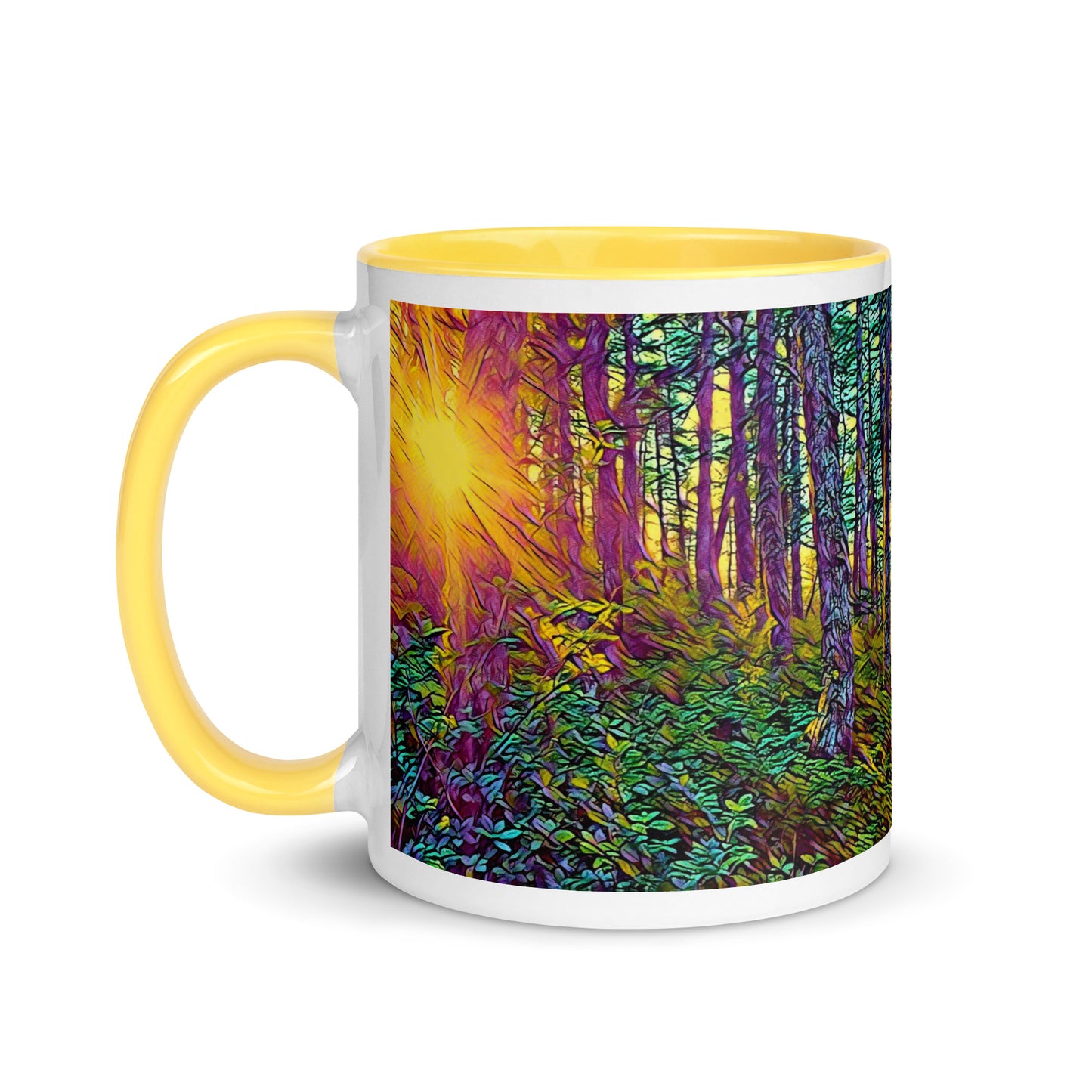 Mug with Color Inside, Crystal Light