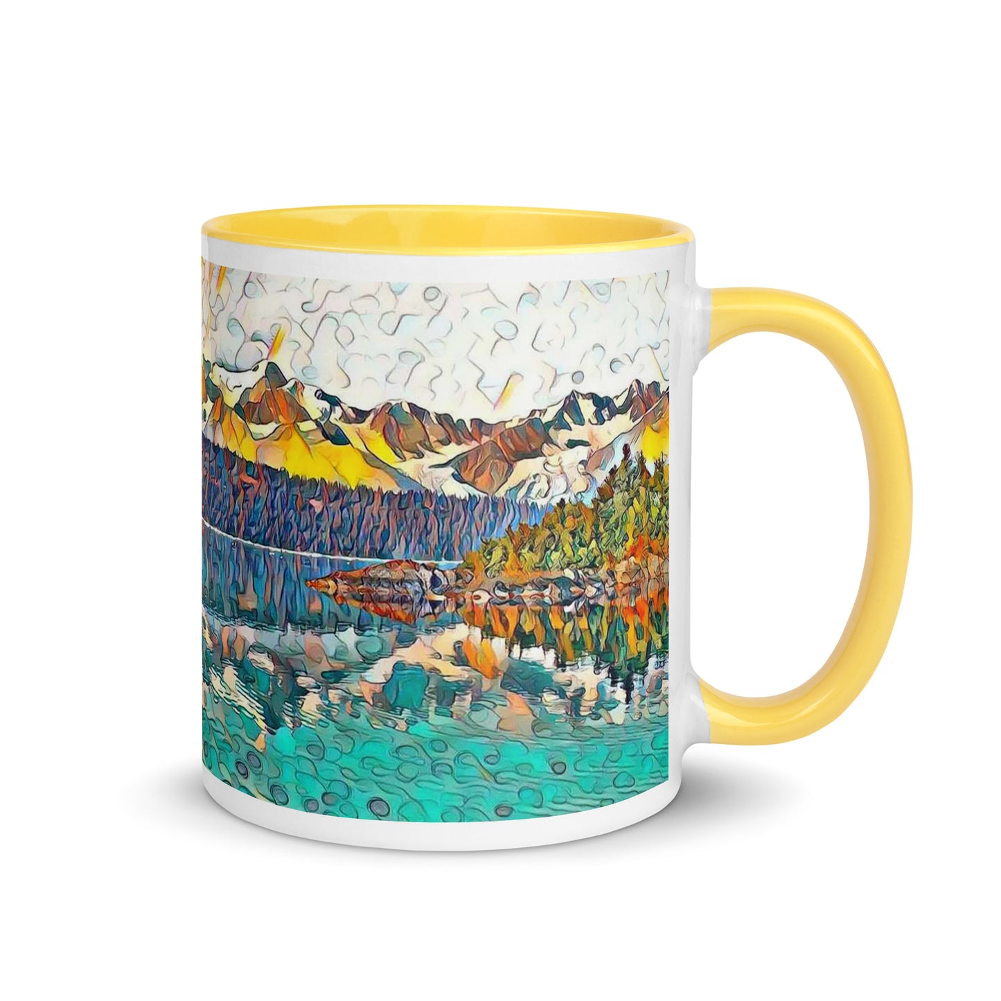 Mug with Color Inside Autumn