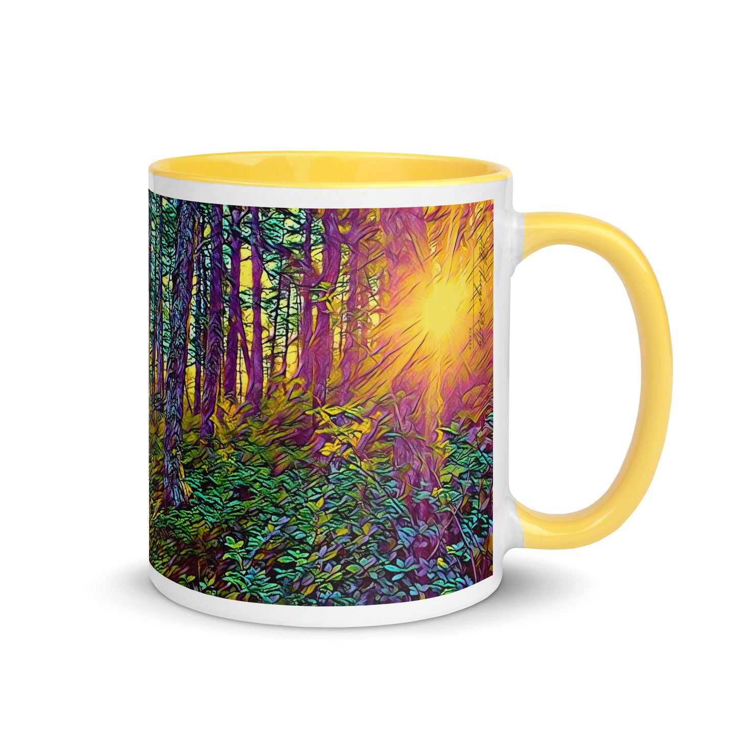 Mug with Color Inside, Crystal Light