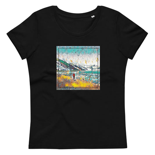 Women's fitted eco tee Beach