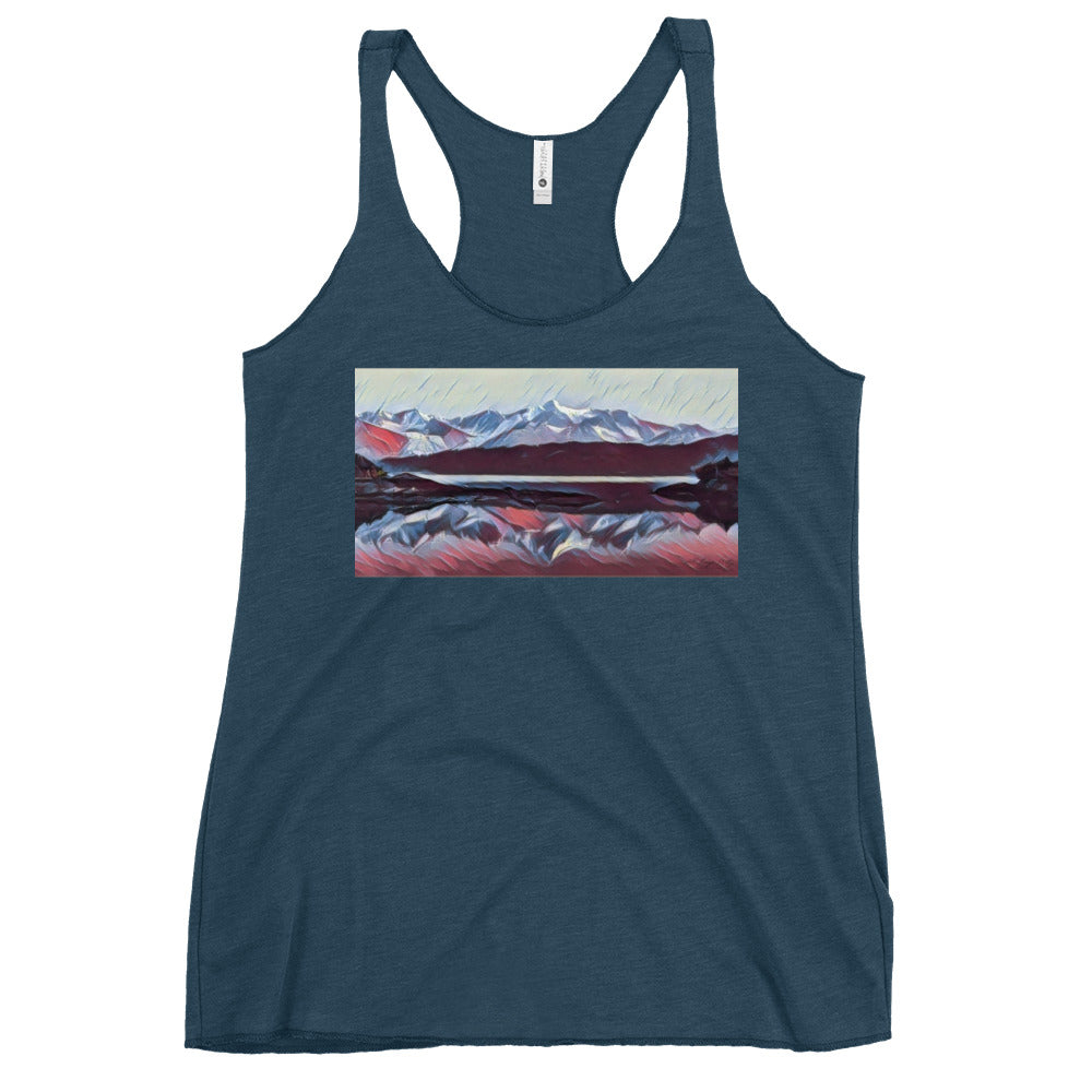 Women's Racerback Tank Ice