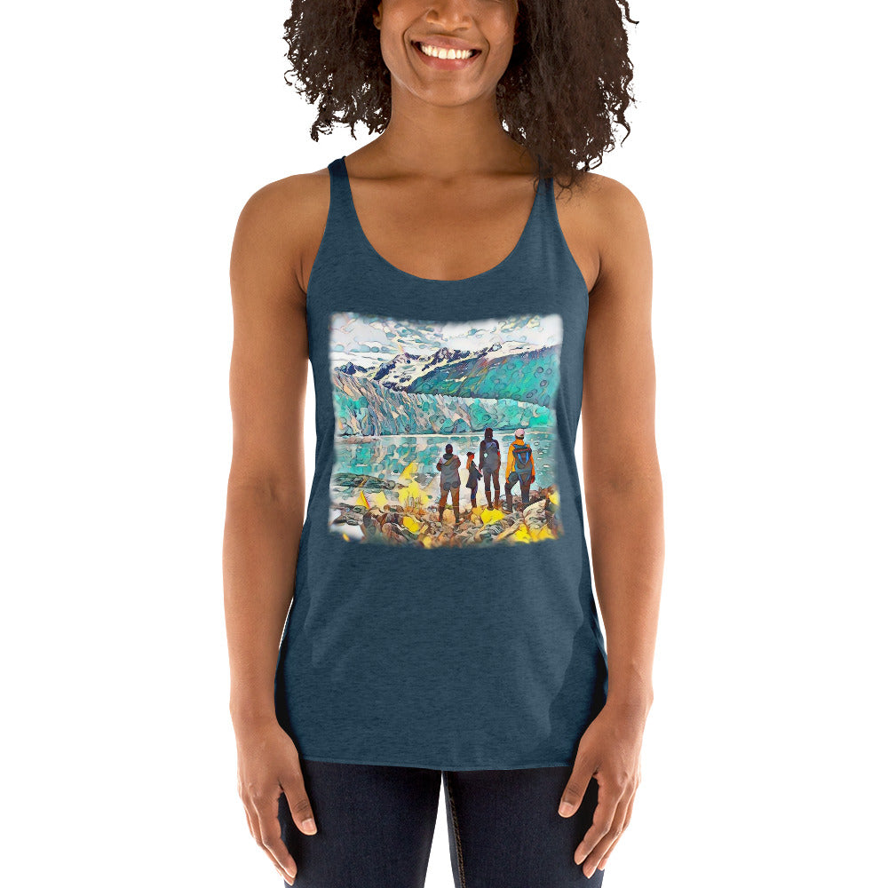 Women's Racerback Tank Glacier