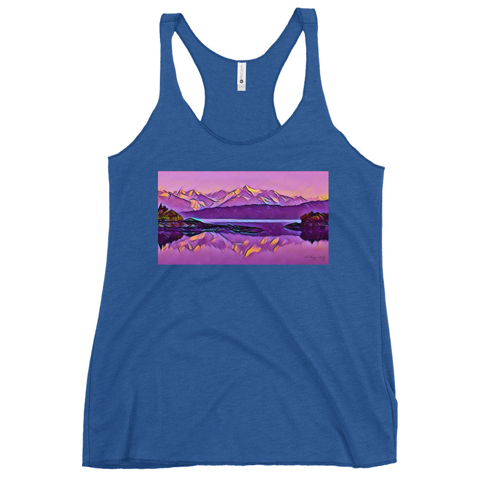 Women's Racerback Tank, New Dawn