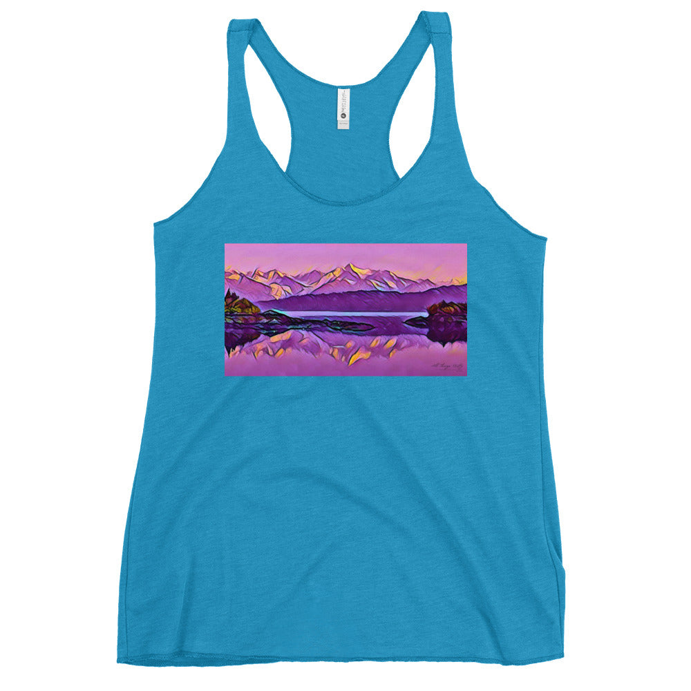 Women's Racerback Tank, New Dawn