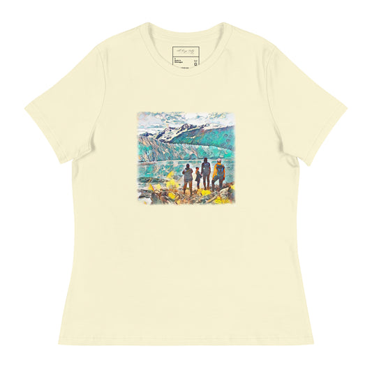 Women's Relaxed T-Shirt Glacier View