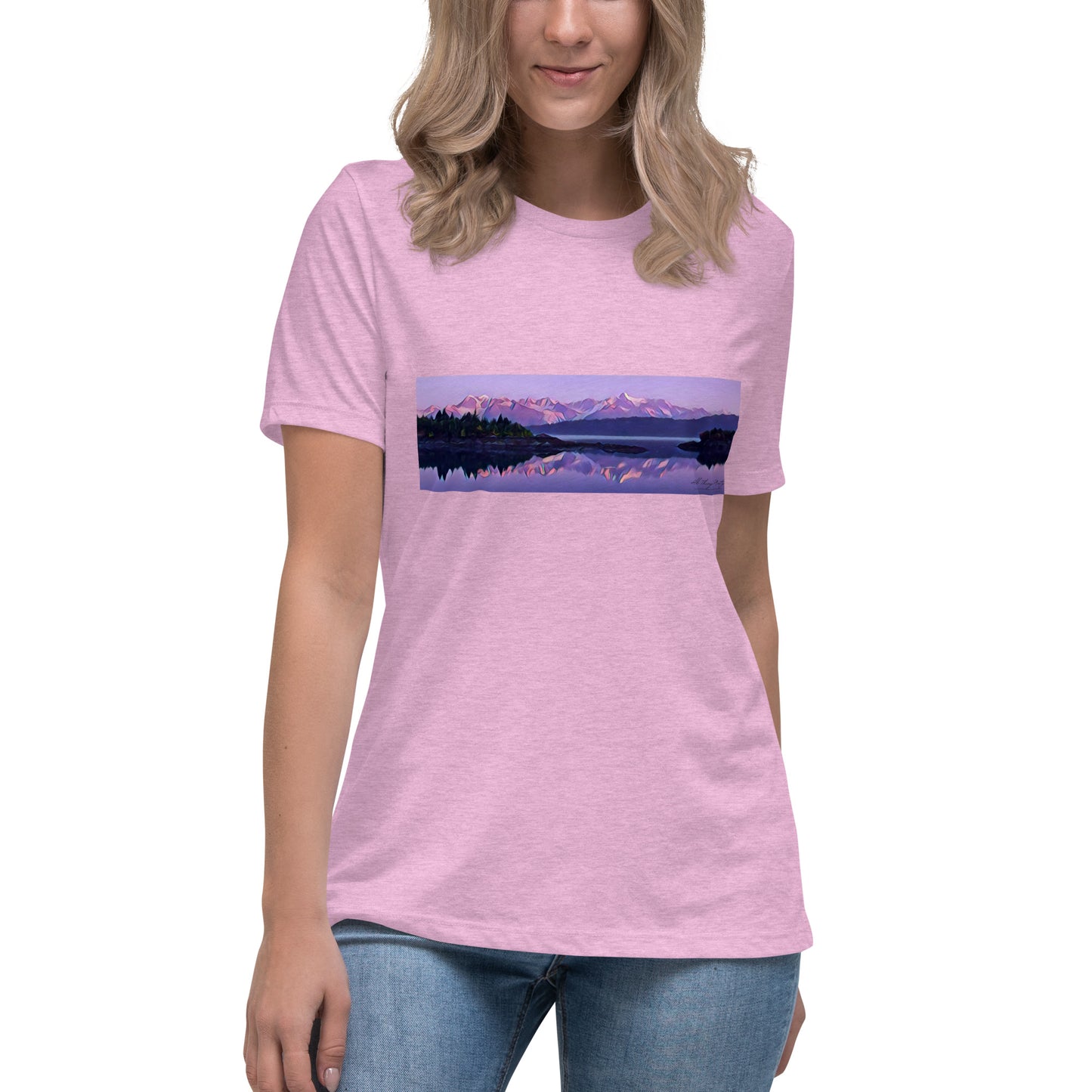 Women's Relaxed T-Shirt Alpenglow